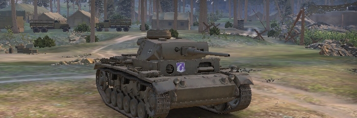 WorldOfTanks Немецкий танк Pz. 3 Ausf. J