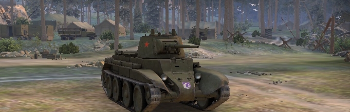 WorldOfTanks Советский легкий танк БТ-7