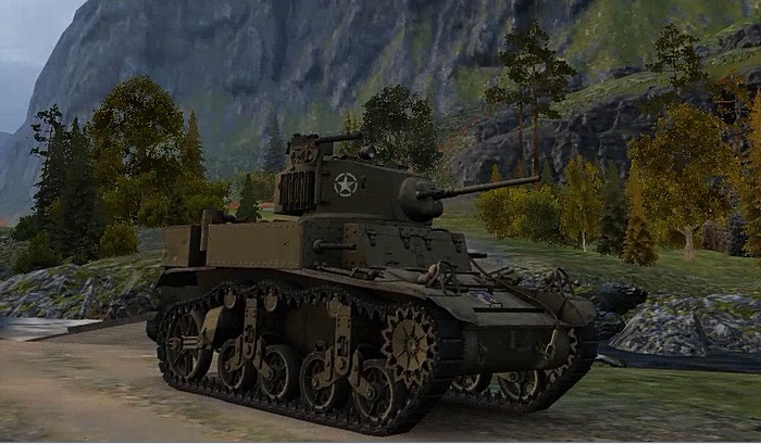 World Of Tanks Американский легкий танк M3 Stuart