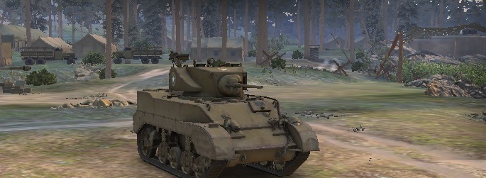 Американский лёгкий танк M5 Stuart