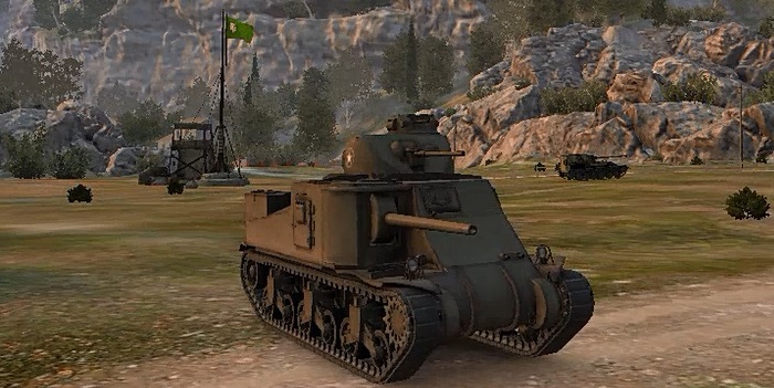 Американский средний танк M3 Lee